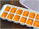 冷凍保存には製氷皿を使うと便利！