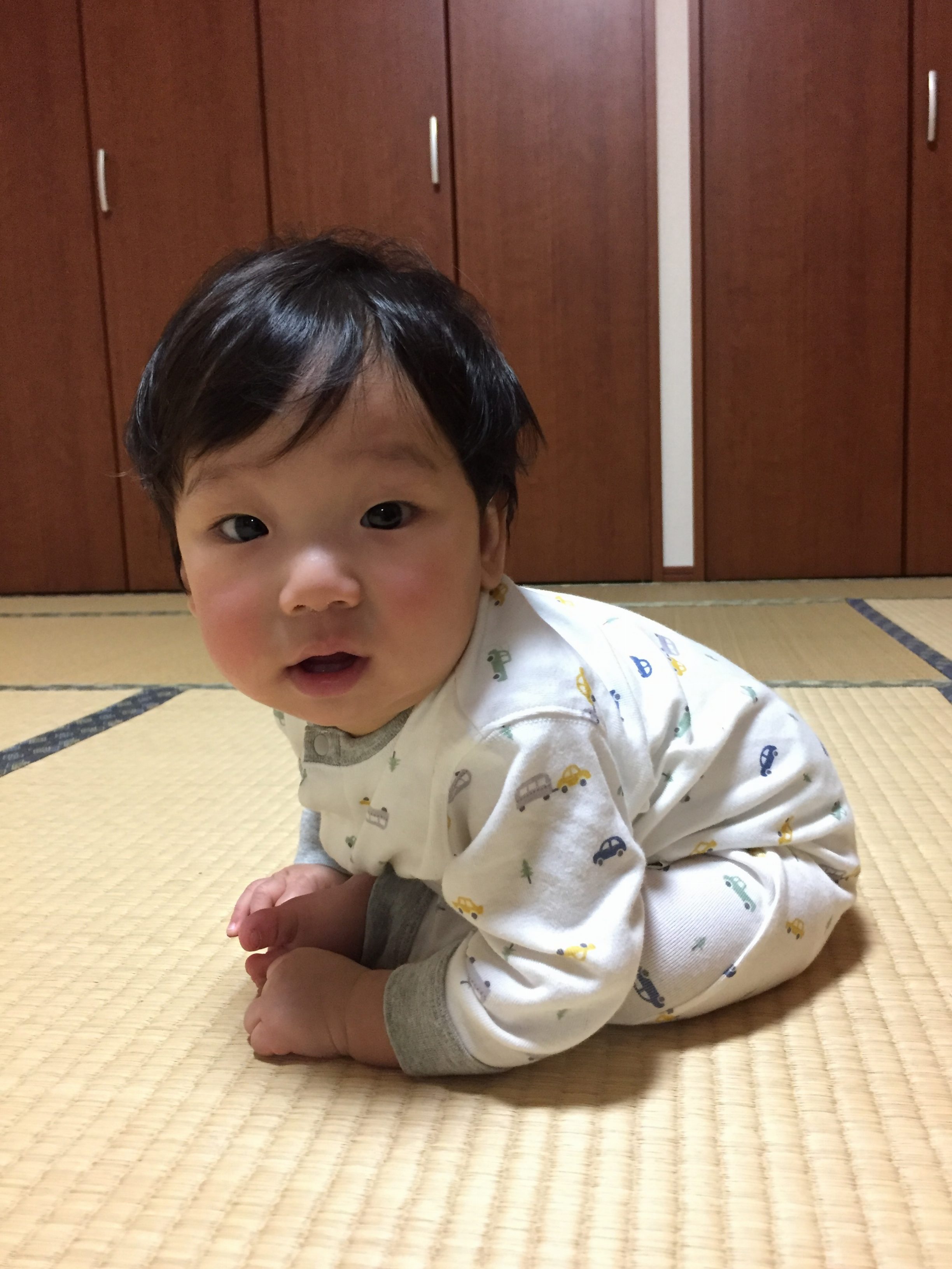 赤ちゃん写真　のりくん