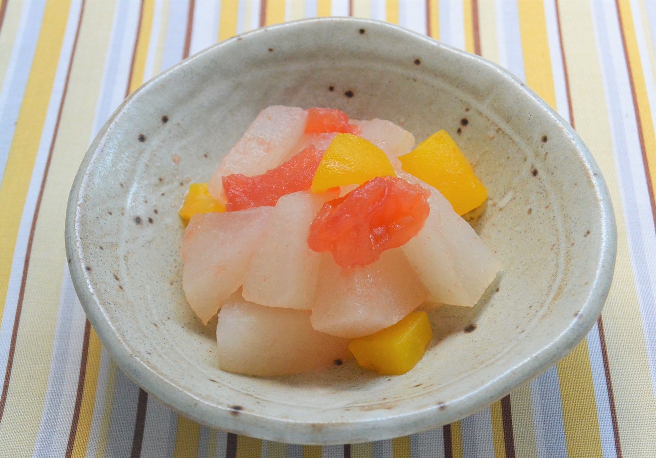 梨と夏野菜のコンポート