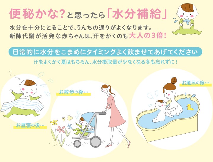 赤ちゃんの便秘について 赤ちゃんの便秘について